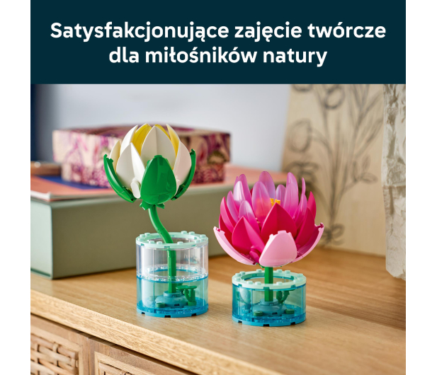 LEGO BOTANICALS 11511 Lilie lodne - 1529719 - zdjęcie 6
